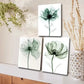 3pcs Elegant Floral With Transparent Petals Canvas Framed 40x60cm - High Quality Print 100% Australian Made Wall Canvas Ready to Hang
