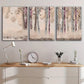 3pcs Forest Secret Realm, Fantasy, Metal Print Ready to Hang Art