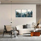 3pcs Tasteful Space Visual Enjoyment Landscape Metal Print Ready to Hang Art