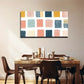 Modern Minimalist Pattern Wall Art Canvas Office Home Room Framed 120x60cm