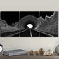 3pcs Black Hole Tunnel Design Wall Art Set Canvas Framed 40x60cm - High Quality Print 100% Australian Made Wall Canvas Ready to Hang