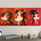 3pcs The Girl and the Beast Wall Art Set Canvas Framed 40x60cm - High Quality Print 100% Australian Made Wall Canvas Ready to Hang