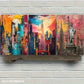 3pcs New York City, New York City Art Poster Metal Print Ready to Hang Art