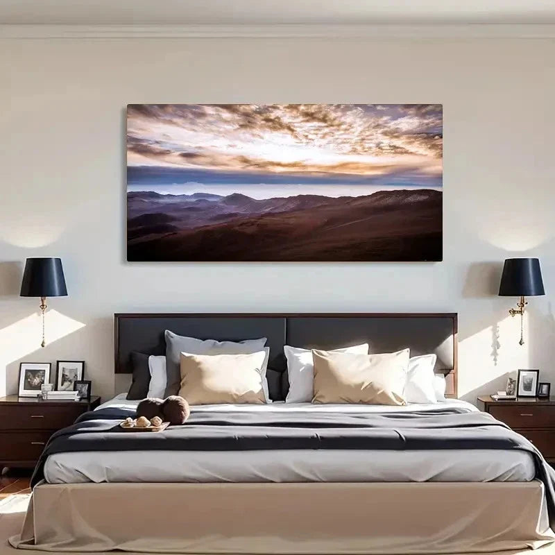 Stunning Natural Scenery Wall Art Canvas Office Home Room Framed 80x45cm