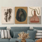 3pcs Minimalist & Bohemian Designs Retro Abstract Metal Print Ready to Hang Art