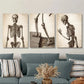 3pcs , Colorful flower art, gilt decorative Metal Print Ready to Hang Art