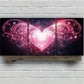 3pcs Wings of Love Pink Themed Metal Print Ready to Hang Art
