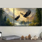 3pcs Two Flying Eagles Wall Art Set Canvas Framed 40x60cm - High Quality Print 100% Australian Made Wall Canvas Ready to Hang