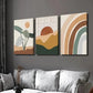 3pcs Boho Style Sunset Pastoral Tropical Plants Wall Art Set Canvas Framed 40x60cm - High Quality Print 100% Australian Made Wall Canvas Ready to Hang