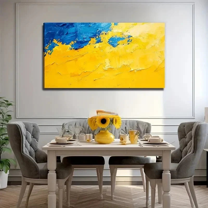 Abstract Color Nature Suitable Wall Art Canvas Office Home Room Framed 120x60cm