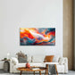 Abstract With Ethereal Light Wall Art Canvas Office Home Room Framed 120x60cm