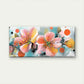 Floral Vibrant Multicolor Wall Art Canvas Office Home Room Framed 80x45cm