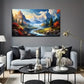 Breathtaking Mountain Water Wall Art Canvas Office Home Room Framed 120x60cm