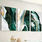 3pcs  Marble Patterned Abstract Ink Wall Art Set Canvas Framed 40x60cm - High Quality Print 100% Australian Made Wall Canvas Ready to Hang