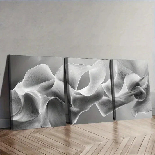 3pcs Abstract Art Deco Classic Wall Art Set Canvas Framed 40x60cm - High Quality Print 100% Australian Made Wall Canvas Ready to Hang
