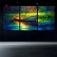 3pcs Boat and Lake Canvas Framed 40x60cm - High Quality Print 100% Australian Made Wall Canvas Ready to Hang