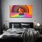 Colorful Design Whimsical Moles Wall Art Canvas Office Home Room Framed 80x45cm