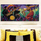 3pcs Asian belly dancers   Wall Art Set Canvas Framed 40x60cm - High Quality Print 100% Australian Made Wall Canvas Ready to Hang