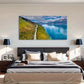 Serene Landscape With Road Wall Art Canvas Office Home Room Framed 120x60cm