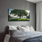 Serene Tree & Pathway Scene Wall Art Canvas Office Home Room Framed 120x60cm