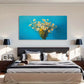 Daisies In Vase Floral Wall Art Canvas Office Home Room Framed 120x60cm