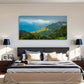 Retro Contemporary Landscape Wall Art Canvas Office Home Room Framed 120x60cm