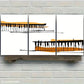 3pcs Keyboard Poster Terracotta Art Print Medieval Metal Print Ready to Hang Art