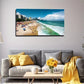 Rio De Janeiro Beach Wall Art Canvas Office Home Room Framed 80x45cm