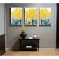 3pcs  Modern Abstract Deer & Floral Design,  Metal Print Ready to Hang Art