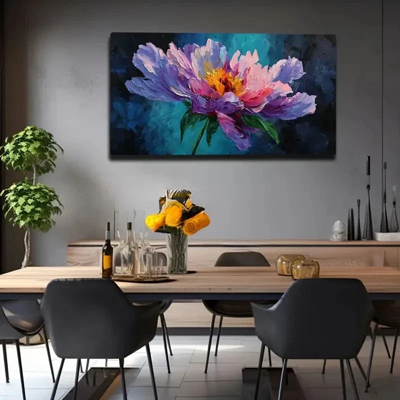 Creative Plant Decoration Wall Art Canvas Office Home Room Framed 120x60cm