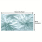 Abstract Soft Blue Flower wall canvas office home room framed 120x60cm
