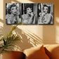 3pcs Beautiful Makeup Girl Metal Print Ready to Hang Art
