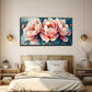 Blooming Peonies Floral Wall Art Canvas Office Home Room Framed 120x60cm