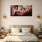 Nordic Style Four Kittens Wacll Art Canvas Office Home Room Framed 120x60cm