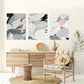 3pcs Creative Abstract Paintings Design Metal Print Ready to Hang Art