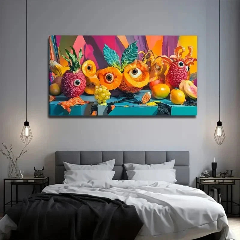 Modern Bohemian Perfect Wall Art Canvas Office Home Room Framed 80x45cm