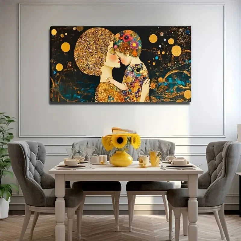 Love Mother Suitable Wall Art Canvas Office Home Room Framed 120x60cm