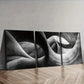 3pcs Abstract Art Deco Classic Wall Art Set Canvas Framed 40x60cm - High Quality Print 100% Australian Made Wall Canvas Ready to Hang