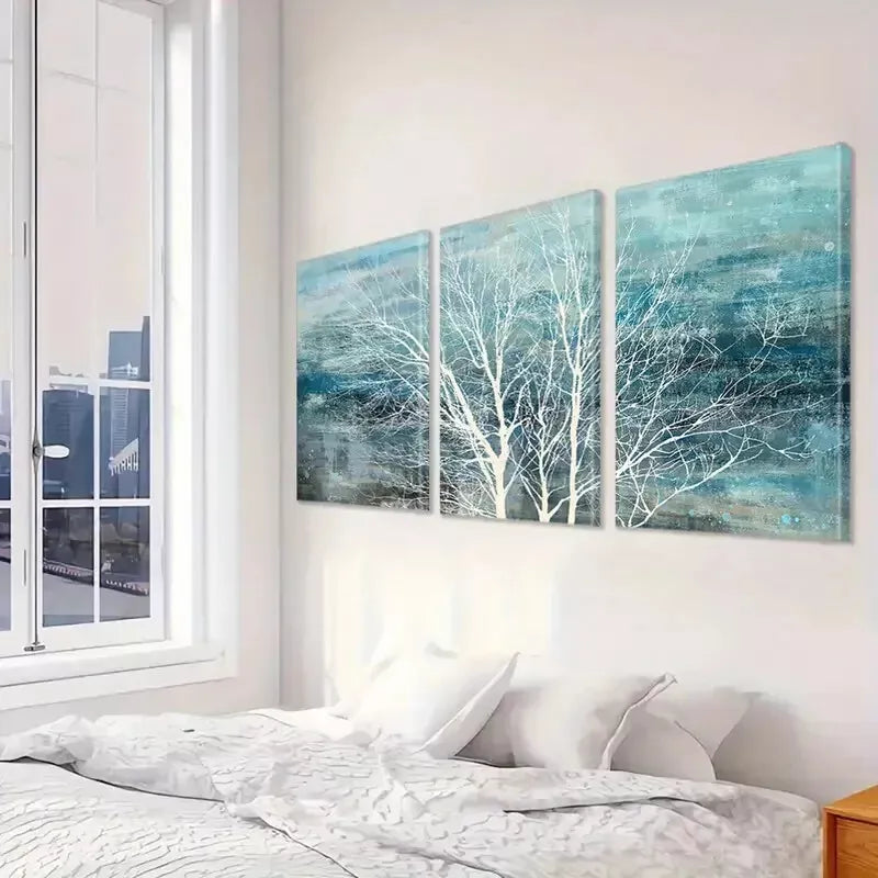 3pcs Tree of Life Canvas Framed 40x60cm - High Quality Print 100% Australian Made Wall Canvas Ready to Hang