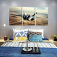 3pcs Military Theme Fighter Jet Metal Print Ready to Hang Art