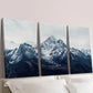 3pcs Mountains, lakes, snow natural landscape   Wall Art Set Canvas Framed 40x60cm - High Quality Print 100% Australian Made Wall Canvas Ready to Hang