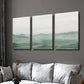 3pcs Sage Green Abstract Landscape Wall Art Set Canvas Framed 40x60cm - High Quality Print 100% Australian Made Wall Canvas Ready to Hang