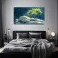 Stone On Stone Suitable Wall Art Canvas Office Home Room Framed 120x60cm