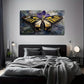Extra Large Butterfly Wing Wall Art Canvas Office Home Room Framed 120x60cm