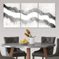 3pcs Abstract Pattern Paintings Canvas Framed 40x60cm - High Quality Print 100% Australian Made Wall Canvas Ready to Hang