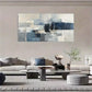 Modern Abstract Geometric Wall Art Canvas Office Home Room Framed 120x60cm