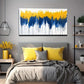 Casual Intense Visual Gradient Wall Art Canvas Office Home Room Framed 120x60cm