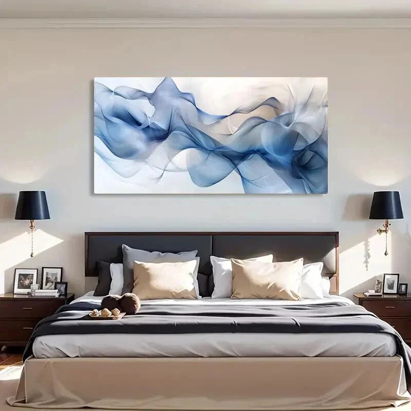 Classic Contemporary Retro Wall Art Canvas Office Home Room Framed 120x60cm