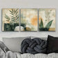 3pcs Neutral Aesthetic Greenery Paintings Metal Print Ready to Hang Art