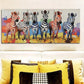 3pcs   Featuring an Adorable Baby Zebra  Wall Art Set Canvas Framed 40x60cm - High Quality Print 100% Australian Made Wall Canvas Ready to Hang